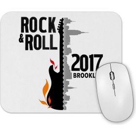 Baskı Dükkanı Rock N Roll 2017 Mouse Pad