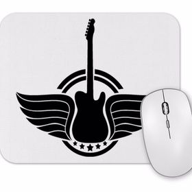 Baskı Dükkanı Rock Roll Müzik Gitar 01 Mouse Pad