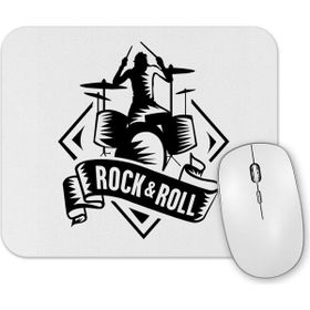 Baskı Dükkanı Rock Roll Müzik Gitar 03 Mouse Pad