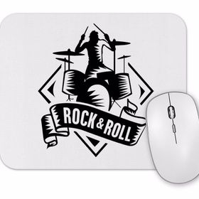 Baskı Dükkanı Rock Roll Müzik Gitar 03 Mouse Pad