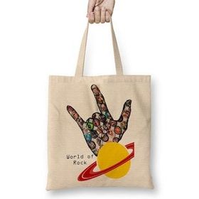 Baskı Dükkanı Rock Roll Müzik Gitar 04 Bez Çanta
