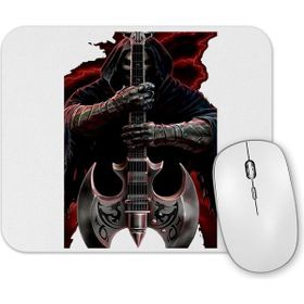 Baskı Dükkanı Rock Roll Müzik Gitar 08 Mouse Pad
