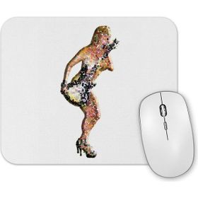 Baskı Dükkanı Rock Roll Müzik Gitar Mouse Pad