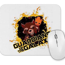 Baskı Dükkanı Rocket N Groot Mouse Pad