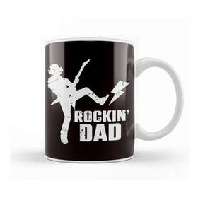 Baskı Dükkanı Rocking Dad Heavy Metal Daddy Papa Father Stepdad Husband Kupa
