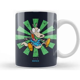 Baskı Dükkanı Rocko Modern Life Retro Japanese Kupa