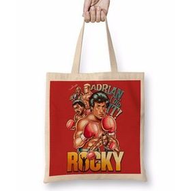 Baskı Dükkanı Rocky Adrian I Did It Bez Çanta