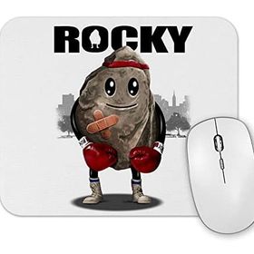 Baskı Dükkanı Rocky Boks Champ Mouse Pad