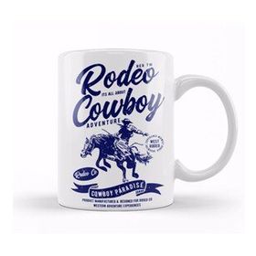 Baskı Dükkanı Rodeo Cowboy Paradise Kupa