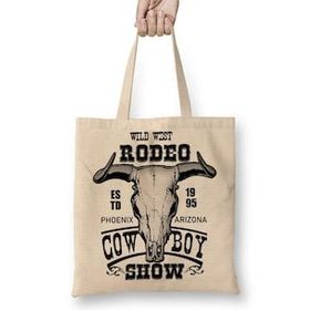Baskı Dükkanı Rodeo Phoenix Arizona Bez Çanta