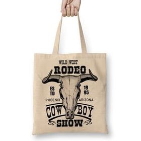Baskı Dükkanı Rodeo Phoenix Arizona Bez Çanta