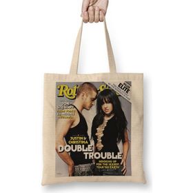 Baskı Dükkanı Rolling Stone Bez Çanta