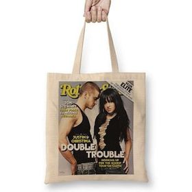 Baskı Dükkanı Rolling Stone Bez Çanta