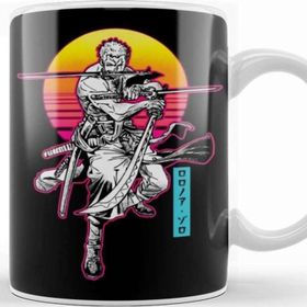 Baskı Dükkanı Roronoa Retro Back Kupa