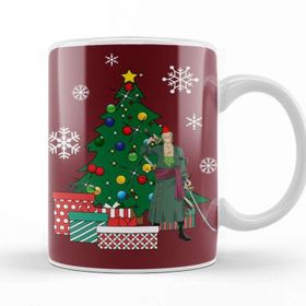 Baskı Dükkanı Roronoa Zoro Around The Christmas Tree Kupa