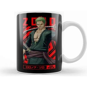 Baskı Dükkanı Roronoa Zoro One Piece Anime Design Kupa