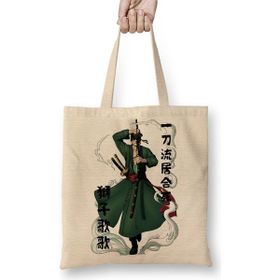 Baskı Dükkanı Roronoa Zoro One Piece Bez Çanta