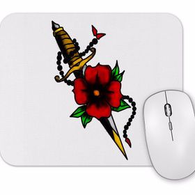Baskı Dükkanı Rosa E Punhal Mouse Pad