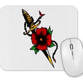 Baskı Dükkanı Rosa E Punhal Mouse Pad
