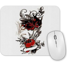 Baskı Dükkanı Rose Mouse Pad