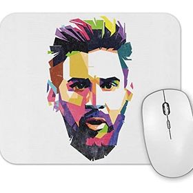 Baskı Dükkanı Rosto De Messi Mouse Pad