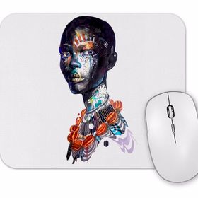Baskı Dükkanı Rosto Pintura Mouse Pad