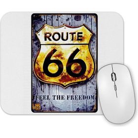 Baskı Dükkanı Route 66 Freedom Mouse Pad