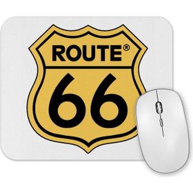 Baskı Dükkanı Route 66 Mouse Pad