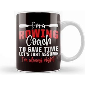 Baskı Dükkanı Rowing Coach Water Sports Paddling Sculling Kayaking Oars Kupa