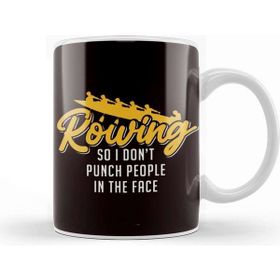 Baskı Dükkanı Rowing Crew Team Rowboat Water Sports Sculling Canoeing Oars Kupa