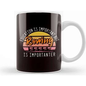 Baskı Dükkanı Rowing Rowboat Crew Team Paddling Sculling Water Sports Oars Kupa