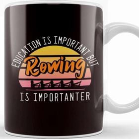 Baskı Dükkanı Rowing Rowboat Crew Team Paddling Sculling Water Sports Oars Kupa