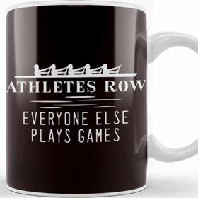 Baskı Dükkanı Rowing Water Sports Paddling Rowboat Sculling Canoeing Oars Kupa