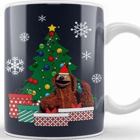 Baskı Dükkanı Rowlf The Dog Around The Christmas Tree Muppets Kupa
