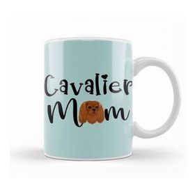 Baskı Dükkanı Ruby Cavalier King Charles Spaniel Mom Kupa
