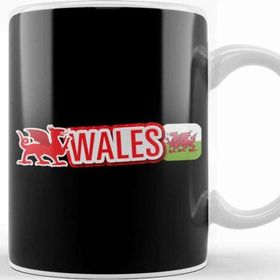 Baskı Dükkanı Rugby Six Nations Wales Flag Dragon Kupa