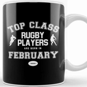 Baskı Dükkanı Rugby Union Top Class Rugby Players Are Born In February Kupa