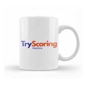 Baskı Dükkanı Rugby Union Try Scoring Machine Logo Kupa