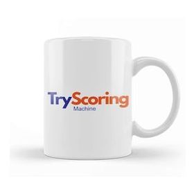 Baskı Dükkanı Rugby Union Try Scoring Machine Logo Kupa