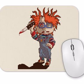 Baskı Dükkanı Rugrats Meets Childs Play Chuckie Or Chucky Mouse Pad