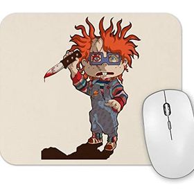 Baskı Dükkanı Rugrats Meets Childs Play Chuckie Or Chucky Mouse Pad
