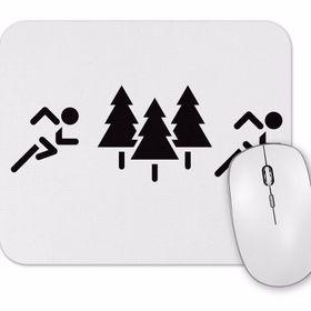 Baskı Dükkanı Run Forest Run Mouse Pad