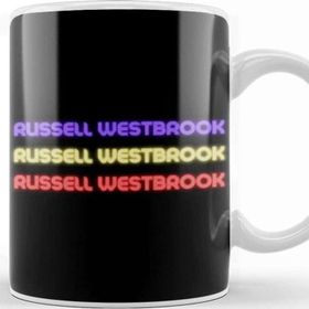 Baskı Dükkanı Russell Westbrook Porselen Kupa