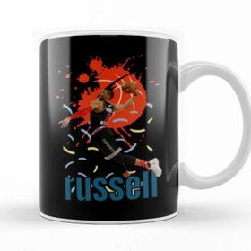 Baskı Dükkanı Russell Westbrook Russell Westbrook Vintage Art Legend Basketball Gift Vintage Retro Style Kupa