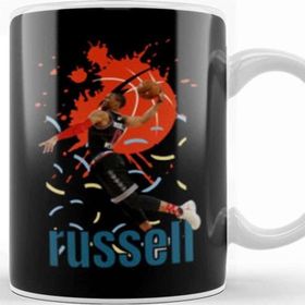 Baskı Dükkanı Russell Westbrook Russell Westbrook Vintage Art Legend Basketball Gift Vintage Retro Style Kupa
