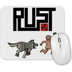 Baskı Dükkanı Rust Mouse Pad