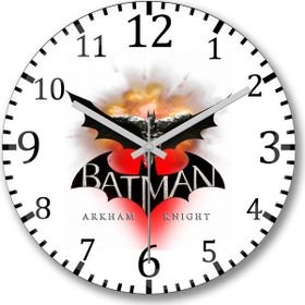 Baskı Dükkanı S2825 Batman Arkham Knight Protocol Knightfall Bombeli Gerçek Duvar Saati