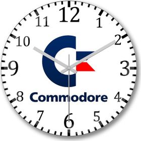 Baskı Dükkanı S381 Commodore-64 Duvar Saat