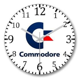 Baskı Dükkanı S381 Commodore-64 Duvar Saat