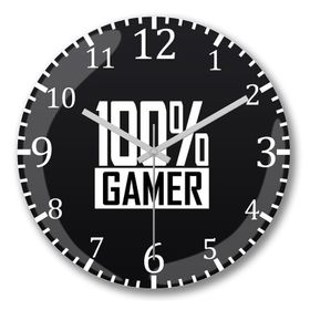Baskı Dükkanı S3870 100 Gamer Duvar Saati